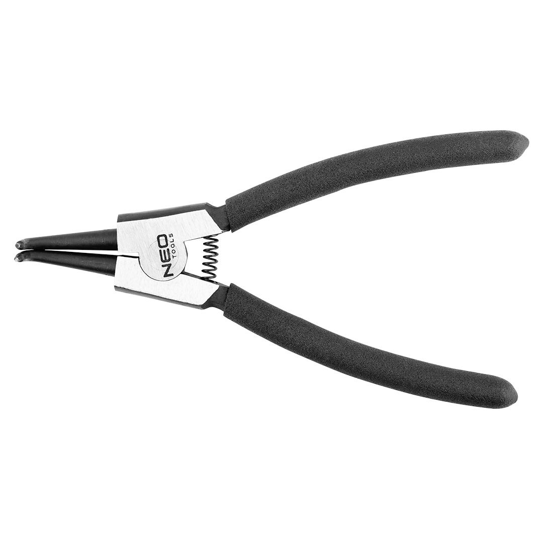 NEO TOOLS Zégergyűrű fogó 145mm, külső, hajlított, CrMo, 10 - 25mm, csúcs diameter 1,5 - 2,0mm termék fő termékképe