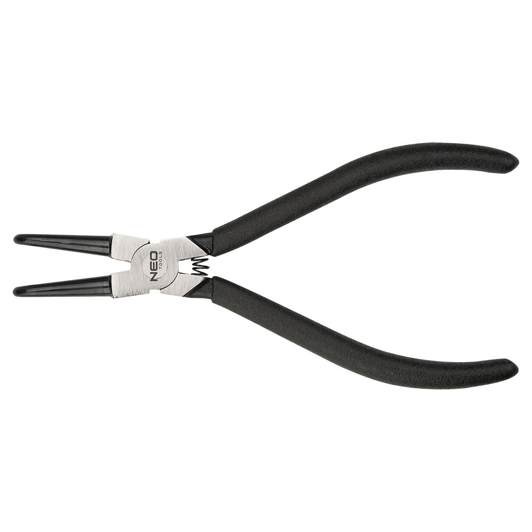 NEO TOOLS Zégergyűrű fogó 145mm, belső, hajlított, CrMo, 10 - 25mm, csúcs diameter 1,5 - 2,0mm termék fő termékképe