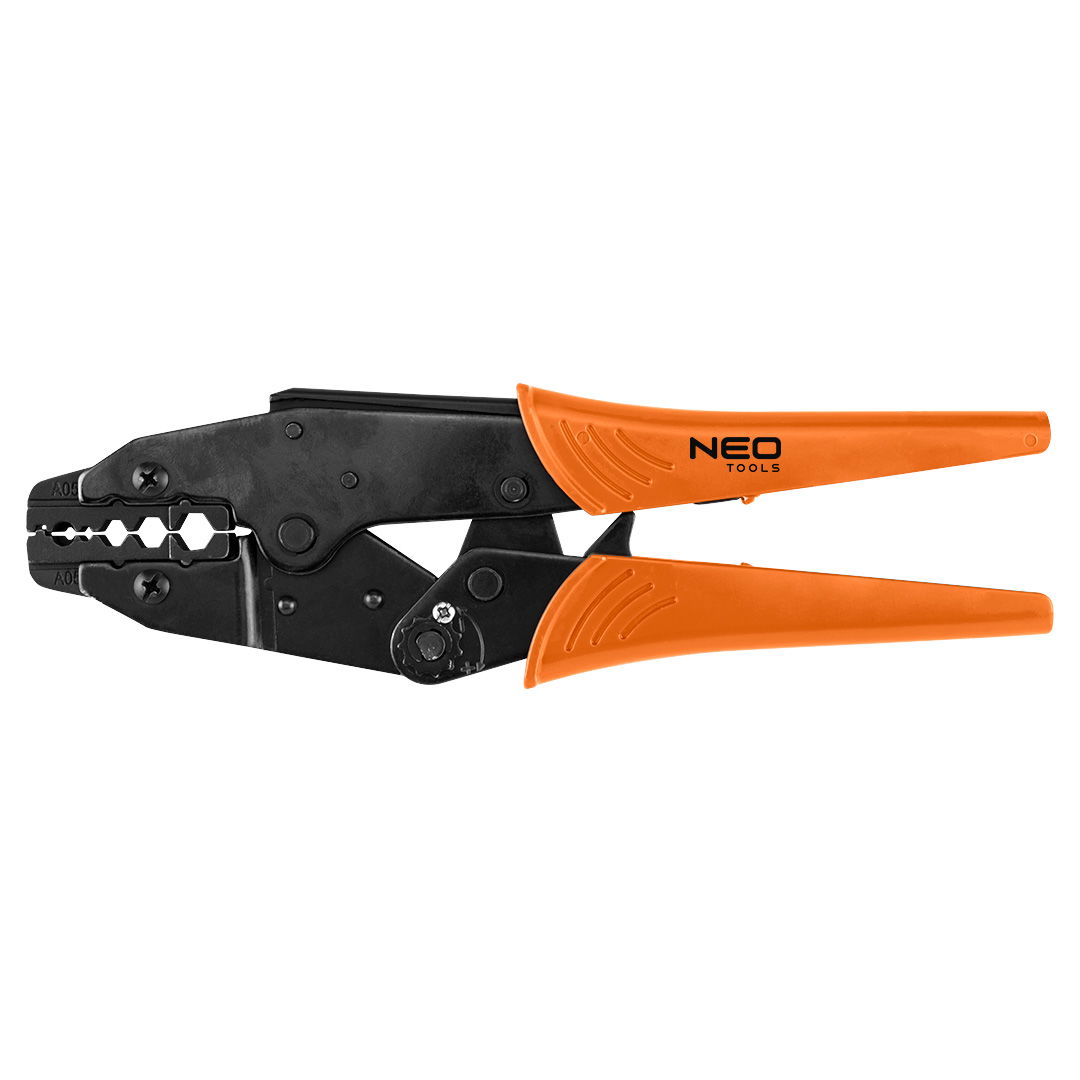 NEO TOOLS Krimpelő-, kábelsarufogó 1,72-8,1mm2 antennasarukhoz termék fő termékképe