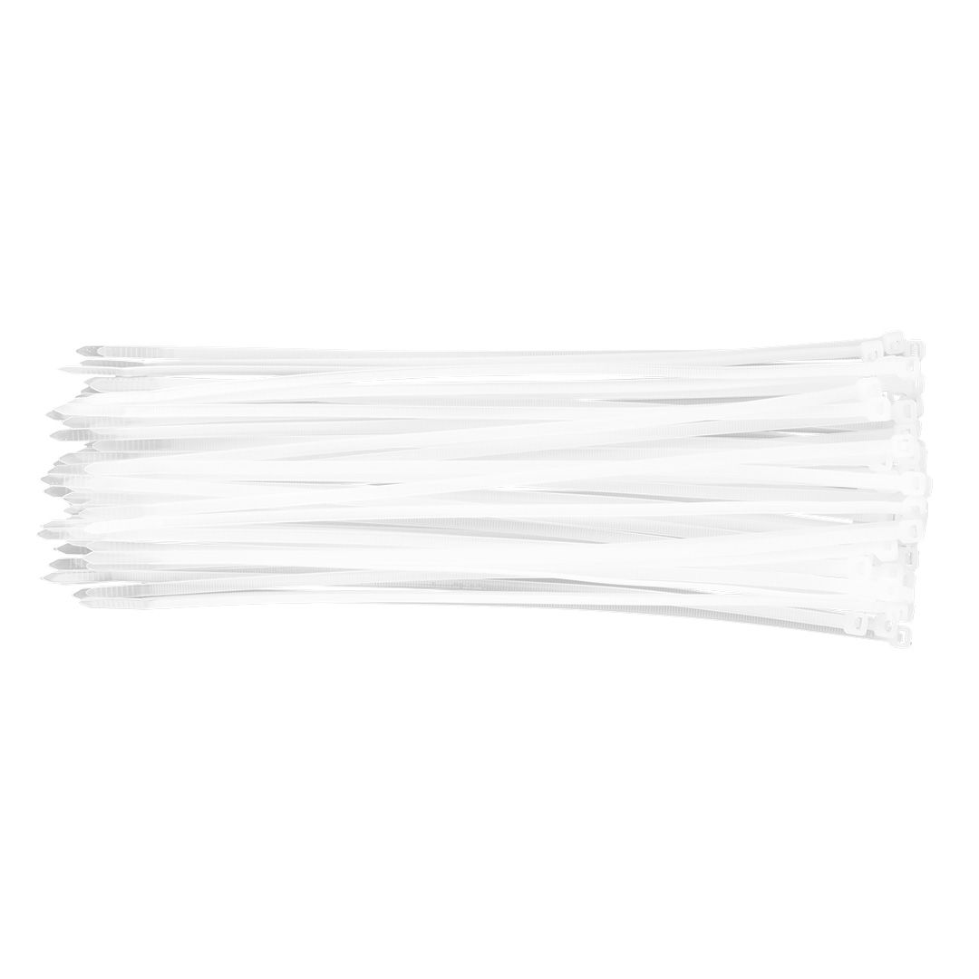 NEO TOOLS KÁBELKÖTEGELŐ, gyorskötöző, 4,8mm x 300mm, fehér, 75db termék fő termékképe