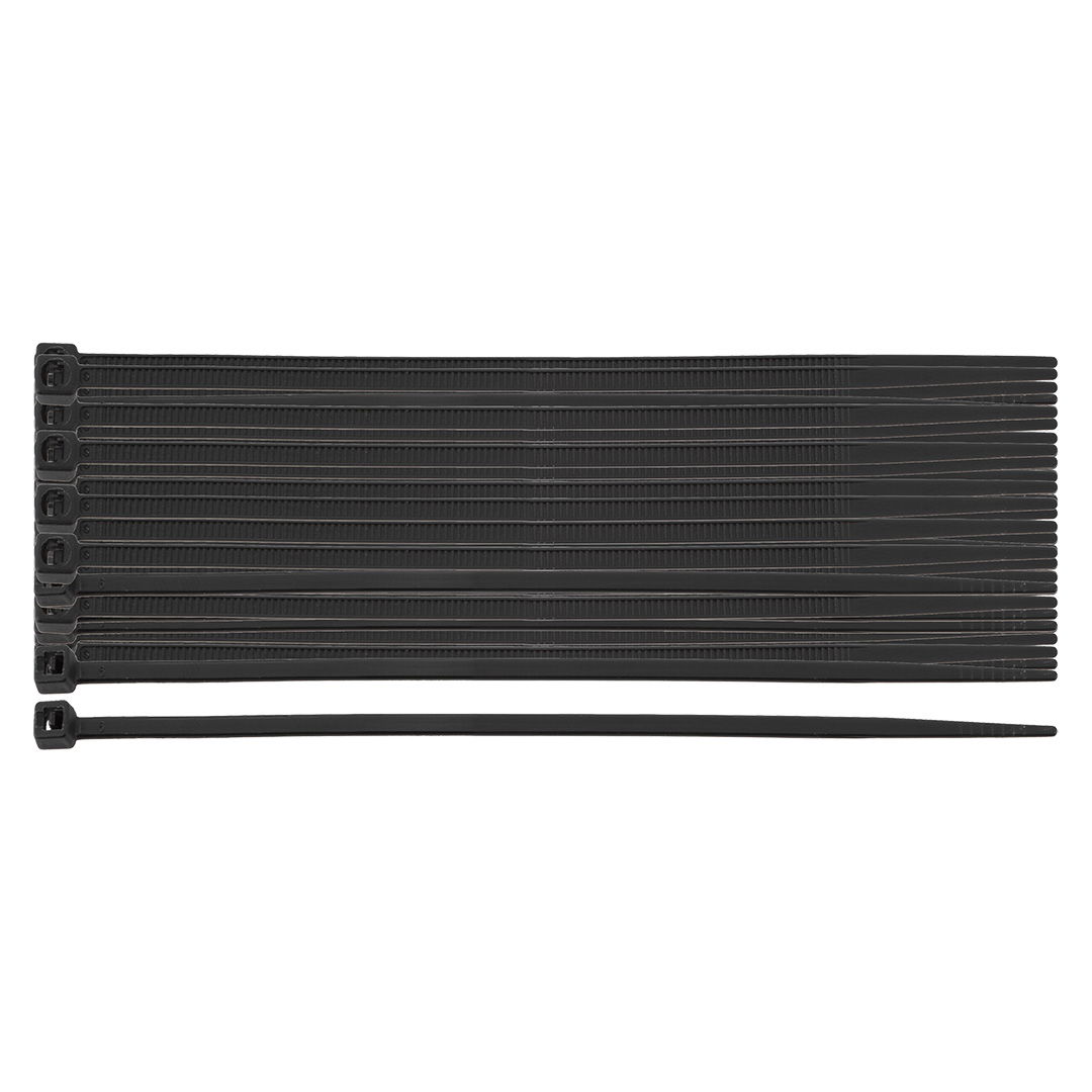 NEO TOOLS Kábelkötegelő, gyorskötöző, EXTREME, UV álló, fekete, 2,5x80mm, 100db/cs termék fő termékképe