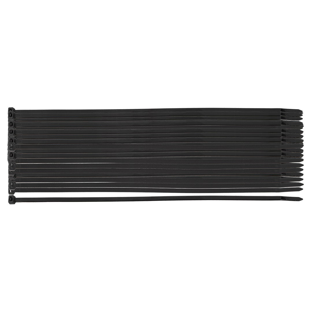 NEO TOOLS Kábelkötegelő, gyorskötöző, EXTREME, UV álló, fekete, 3,6x200mm, 100db/cs termék fő termékképe