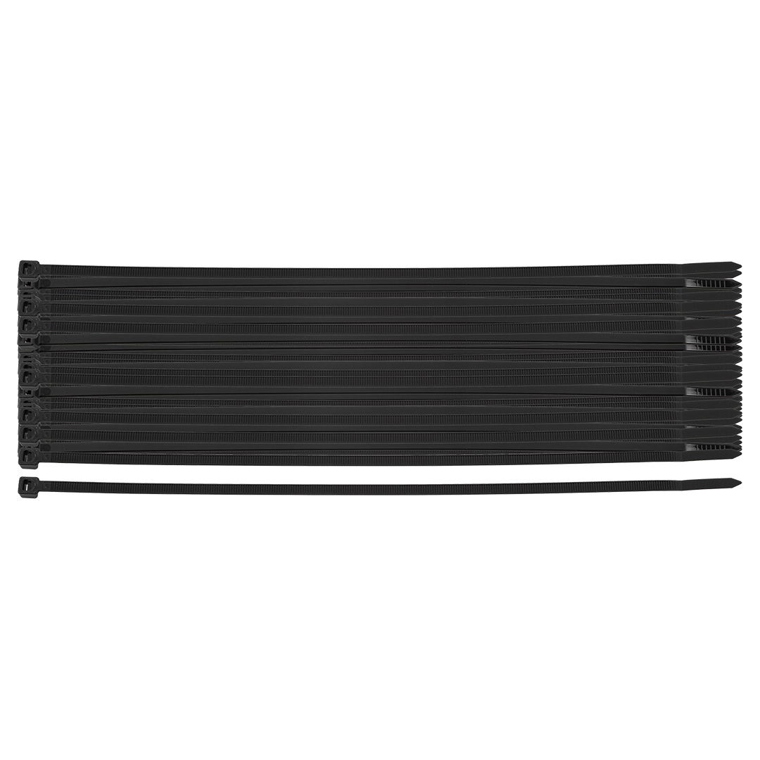 NEO TOOLS Kábelkötegelő, gyorskötöző, EXTREME, UV álló, fekete, 4,8x300mm, 100db/cs termék fő termékképe