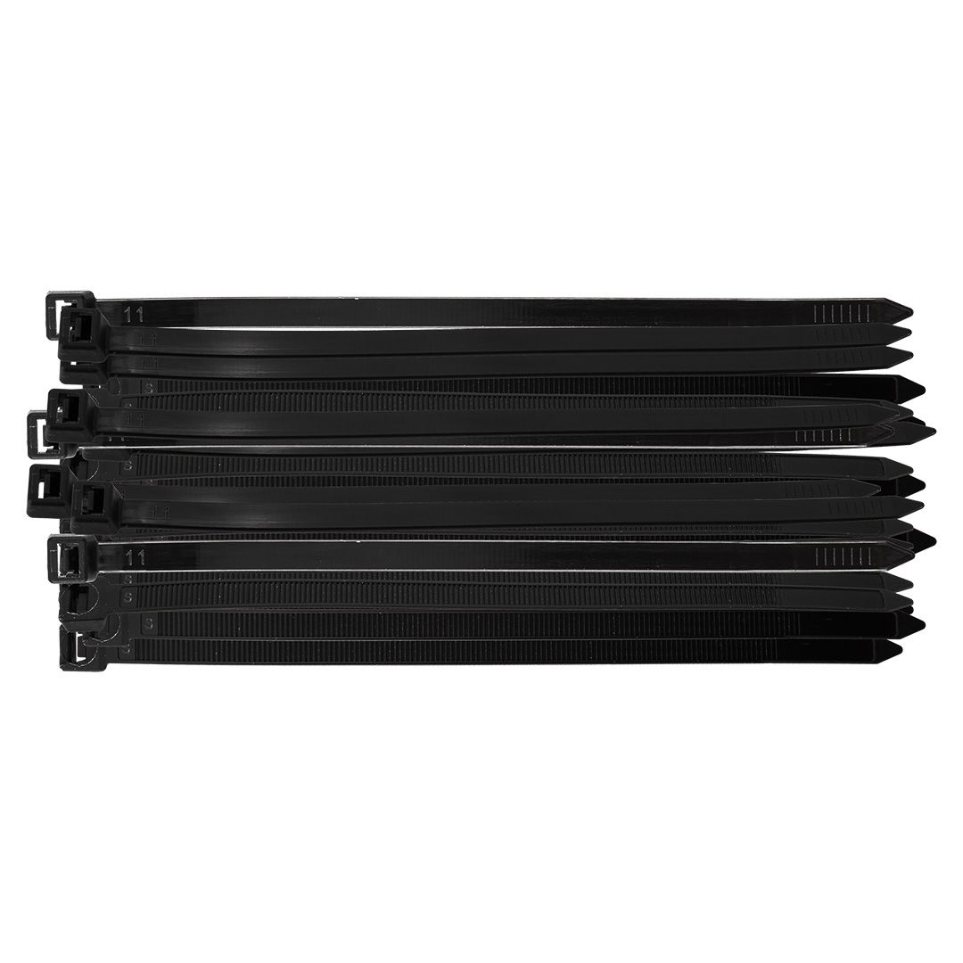 NEO TOOLS Kábelkötegelő, gyorskötöző, EXTREME, UV álló, fekete, 7,6x200mm, 50db/cs termék fő termékképe