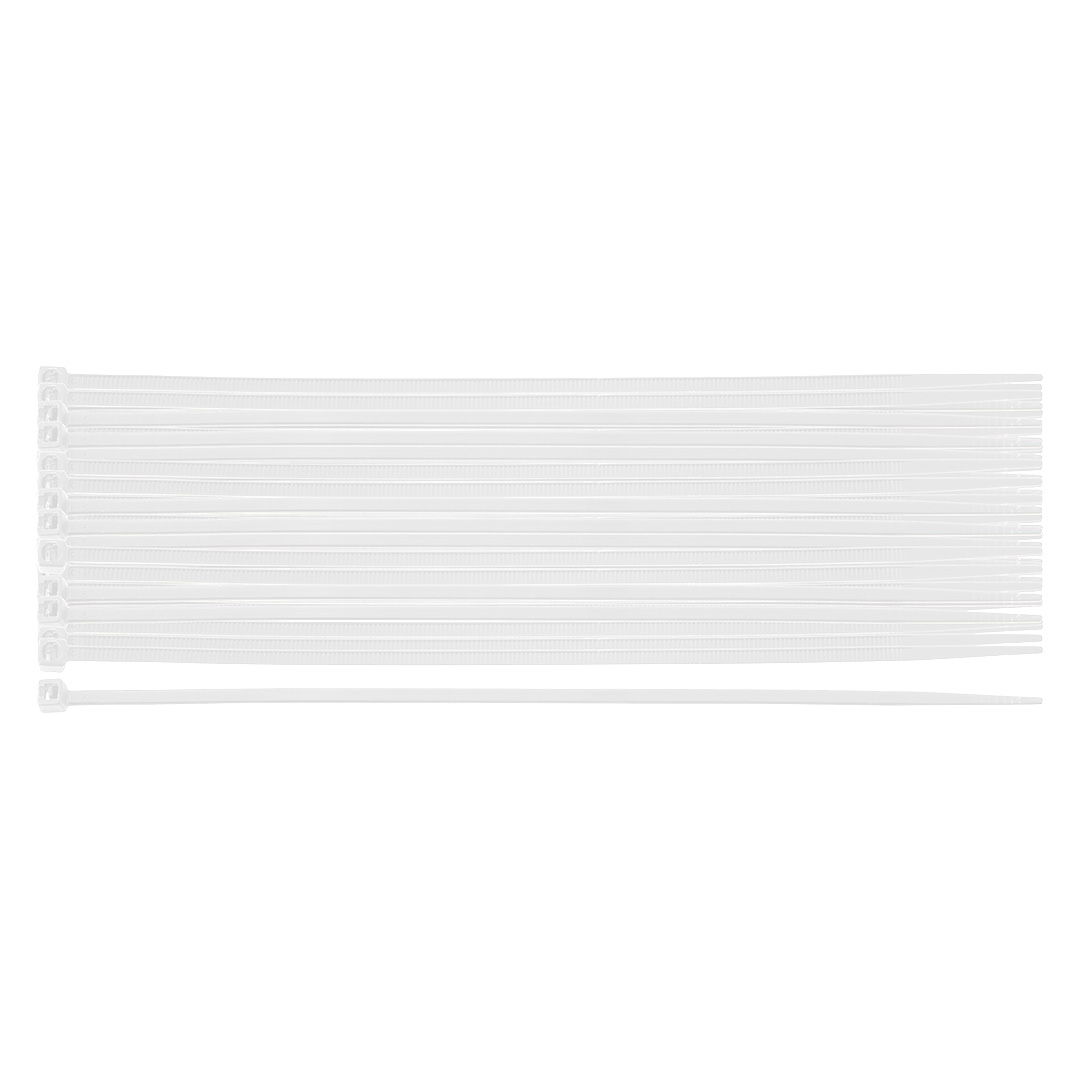 NEO TOOLS Kábelkötegelő, gyorskötöző, EXTREME, UV álló, fehér, 2,5x150mm, 100db/cs termék fő termékképe