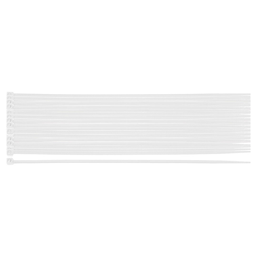 NEO TOOLS Kábelkötegelő, gyorskötöző, EXTREME, UV álló, fehér, 2,5x200mm, 100db/cs termék fő termékképe