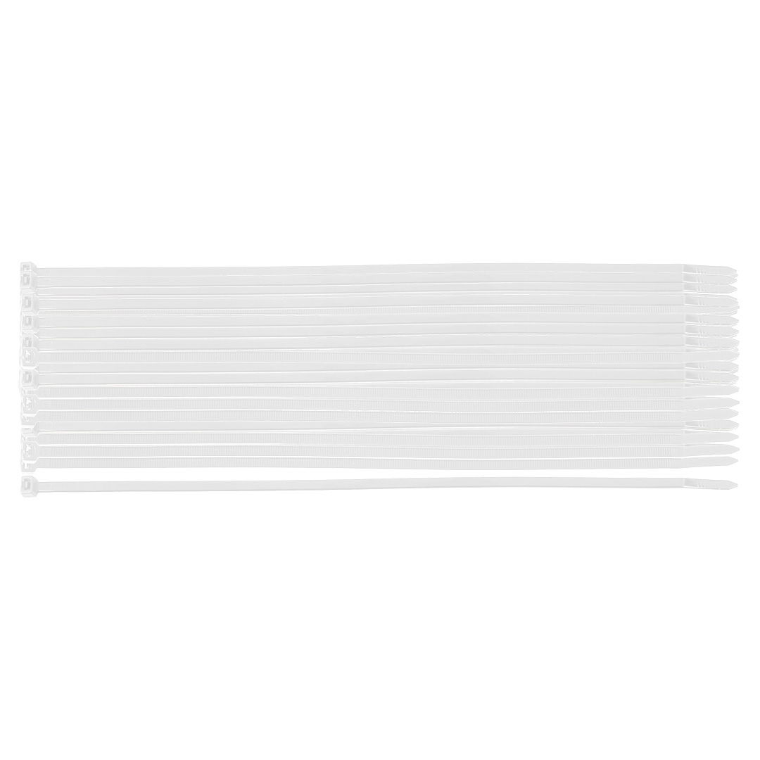 NEO TOOLS Kábelkötegelő, gyorskötöző, EXTREME, UV álló, fehér, 3,6x200mm, 100db/cs termék fő termékképe