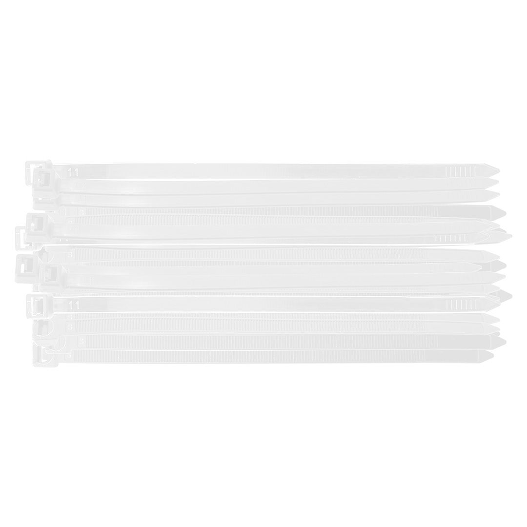 NEO TOOLS Kábelkötegelő, gyorskötöző, EXTREME, UV álló, fehér, 7,6x200mm, 50db/cs termék fő termékképe