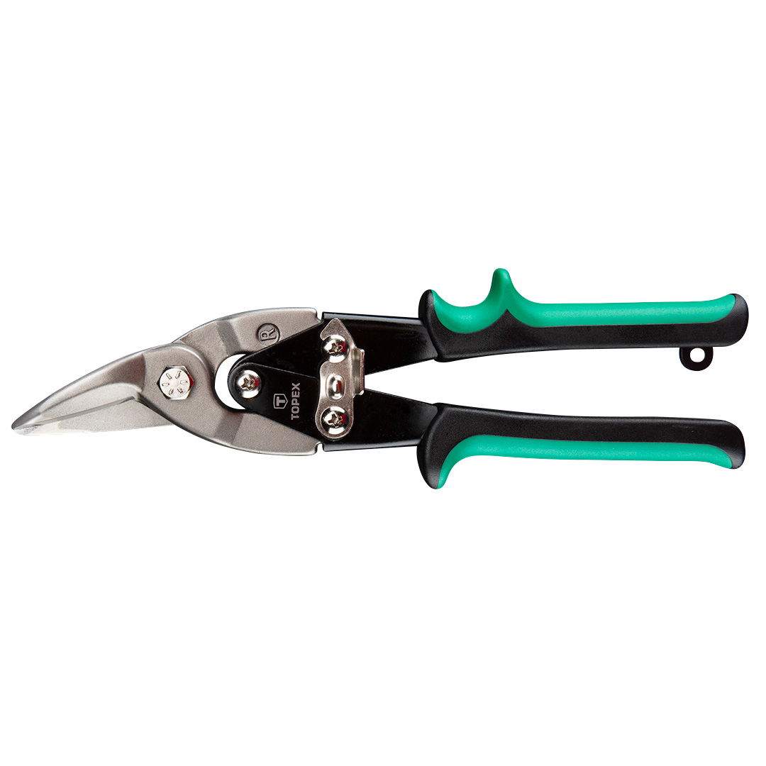 TOPEX LEMEZOLLÓ 250mm ÁTTÉTELES JOBBOS termék fő termékképe