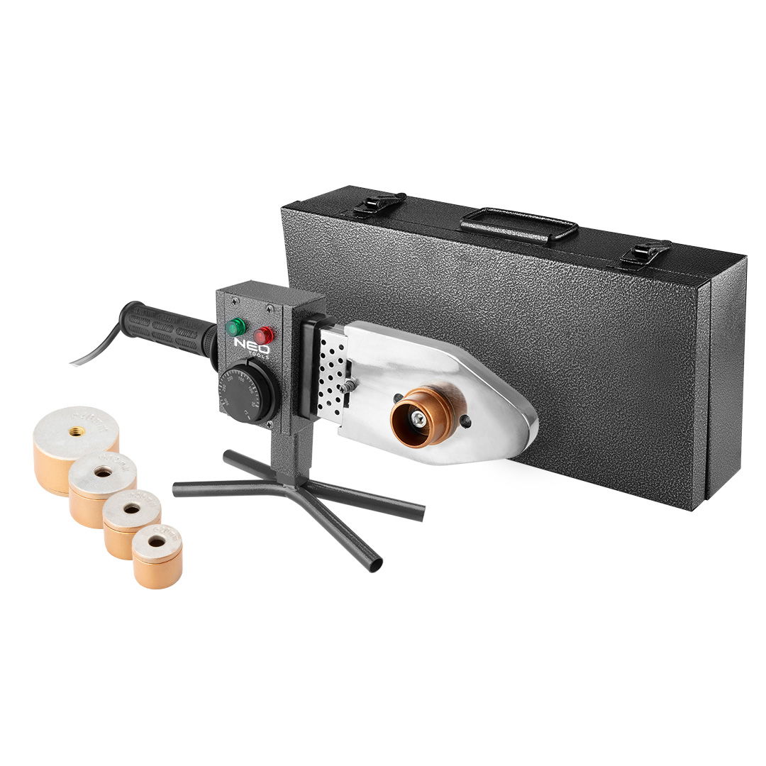 NEO TOOLS Csőhegesztőgép 800W műanyagokhoz, 4 hüvellyel: 20, 25, 32, 40mm termék fő termékképe