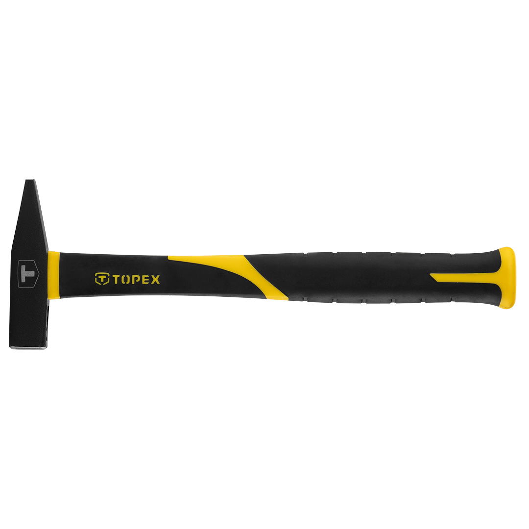 TOPEX Általános kalapács 200g, üvegszál nyél, gumi markolat termék fő termékképe