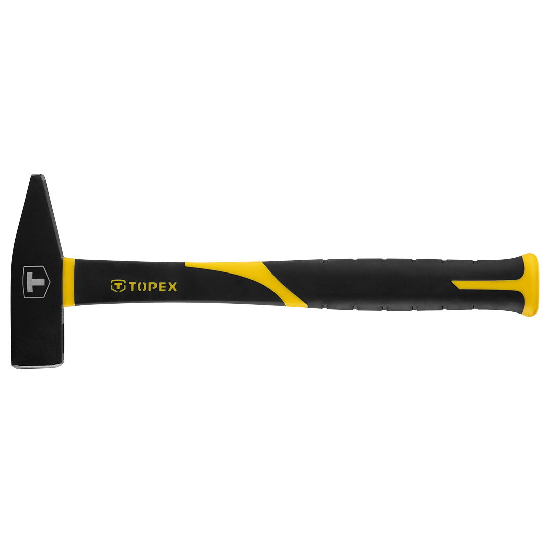 TOPEX Általános kalapács 800g, üvegszál nyél, gumi markolat termék fő termékképe