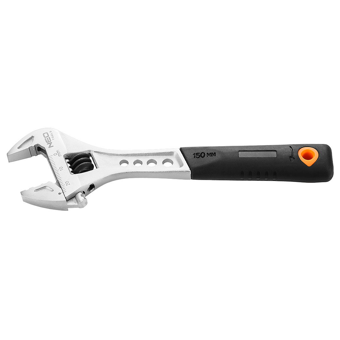 NEO TOOLS Állítható villáskulcs, csavarkulcs 150mm, 0-24mm termék fő termékképe