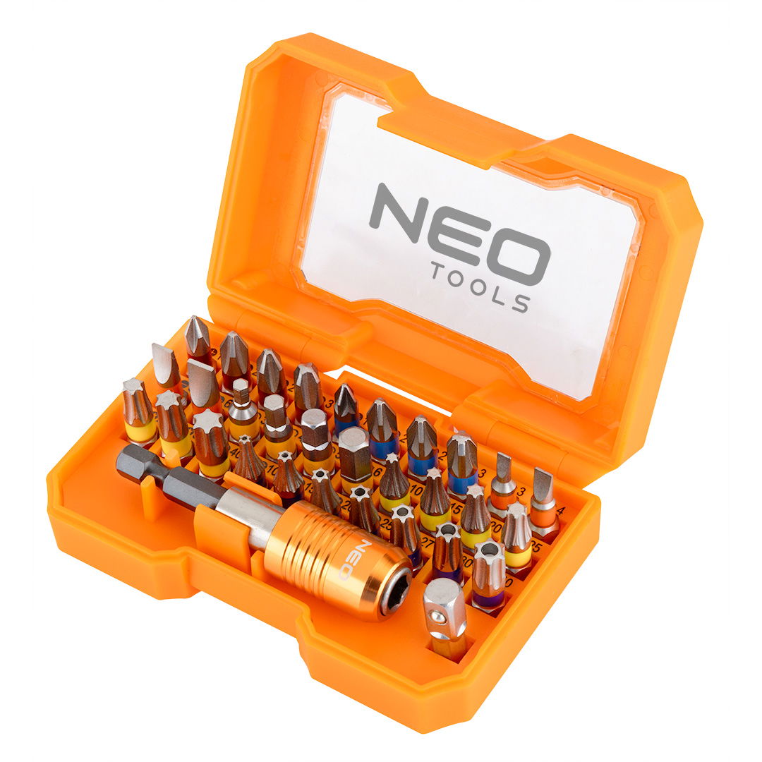 NEO TOOLS Csavarhúzó bitkészlet 32db termék fő termékképe