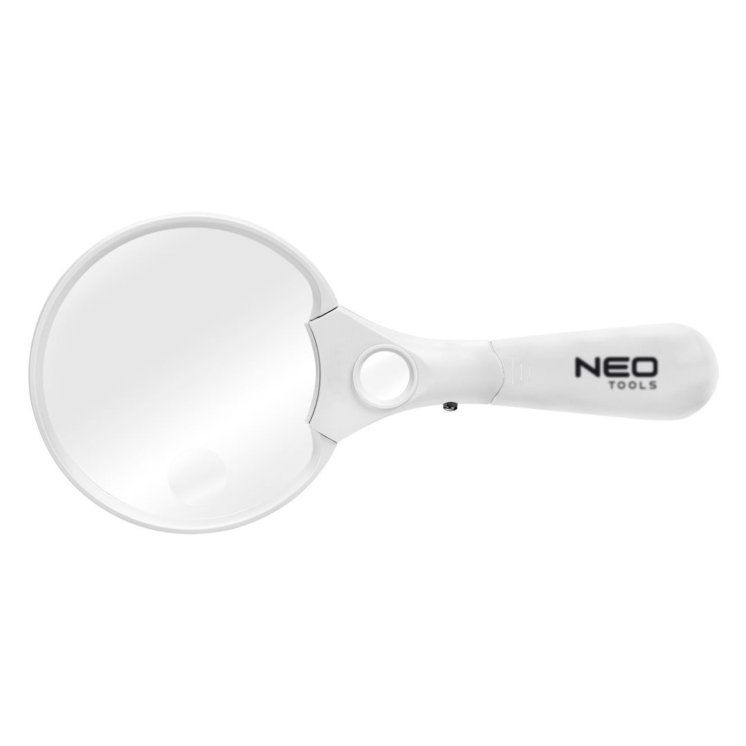 NEO TOOLS Kézi nagyító, 3 lencsével, 110mm termék fő termékképe