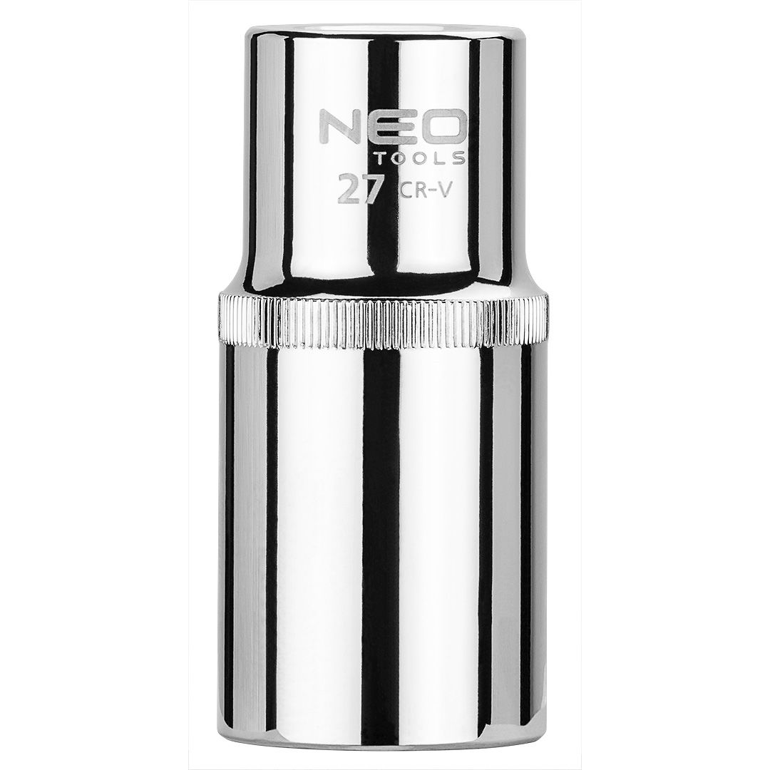NEO TOOLS Dugókulcs 27mm, 1/2", hosszú, 6 pontos, SUPERLOCK termék fő termékképe
