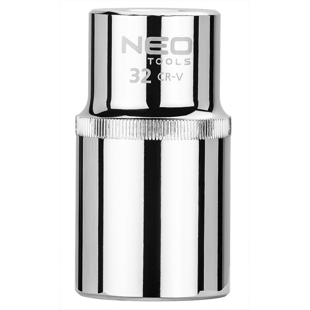 NEO TOOLS Dugókulcs 32mm, 1/2", hosszú, 12 pontos termék fő termékképe