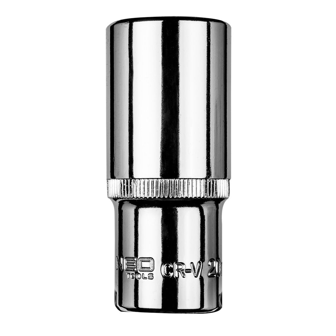 NEO TOOLS Dugókulcs 20mm, 3/8", hosszú hatlapú termék fő termékképe