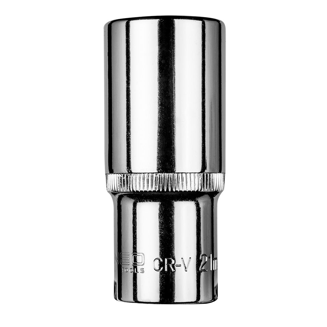 NEO TOOLS Dugókulcs 21mm, 3/8", hosszú hatlapú termék fő termékképe