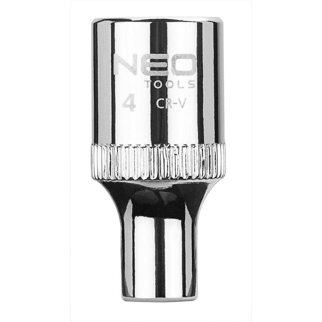 NEO TOOLS Dugókulcs 4mm, 1/4", 6 pontos, SUPERLOCK termék fő termékképe