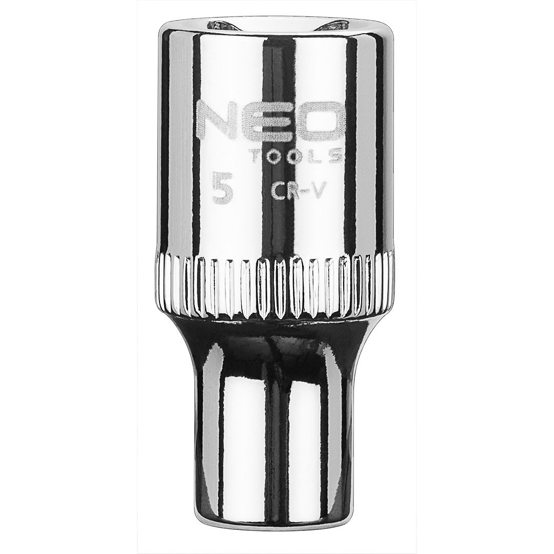 NEO TOOLS Dugókulcs 5mm, 1/4", 6 pontos, SUPERLOCK termék fő termékképe