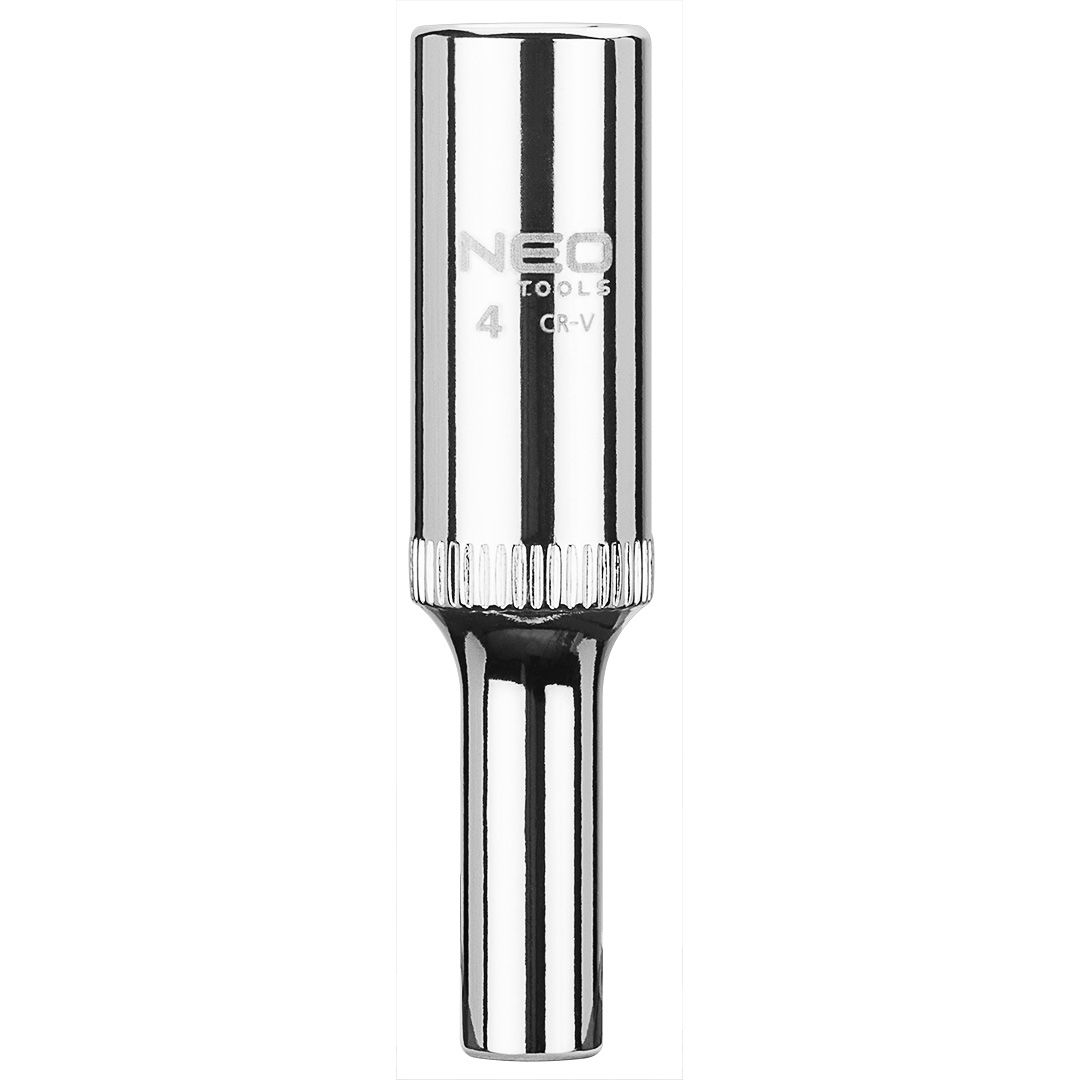 NEO TOOLS Dugókulcs 4mm, 1/4", hosszú, 6 pontos, SUPERLOCK termék fő termékképe