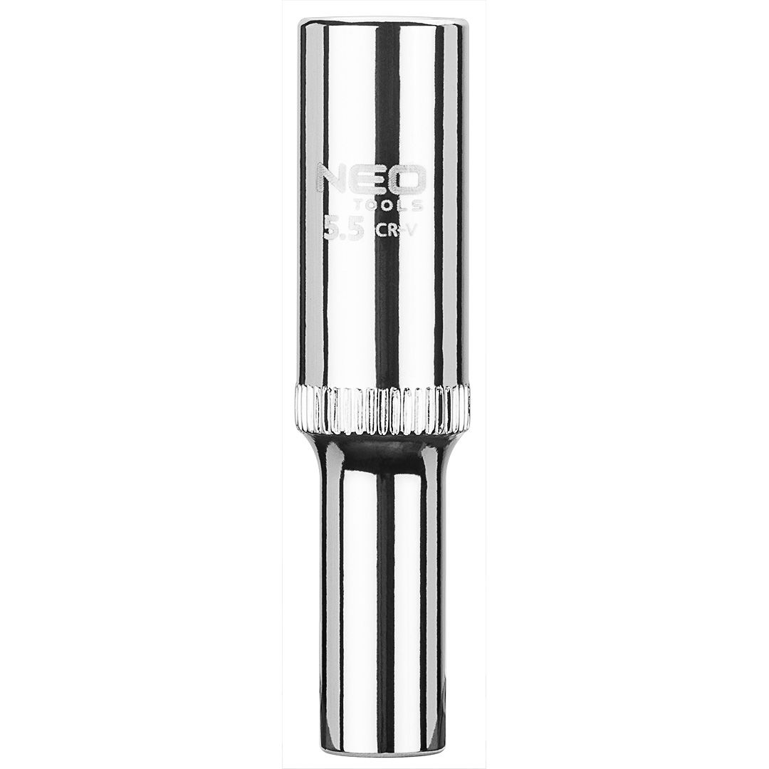 NEO TOOLS Dugókulcs 5.5mm, 1/4", hosszú, 6 pontos, SUPERLOCK termék fő termékképe