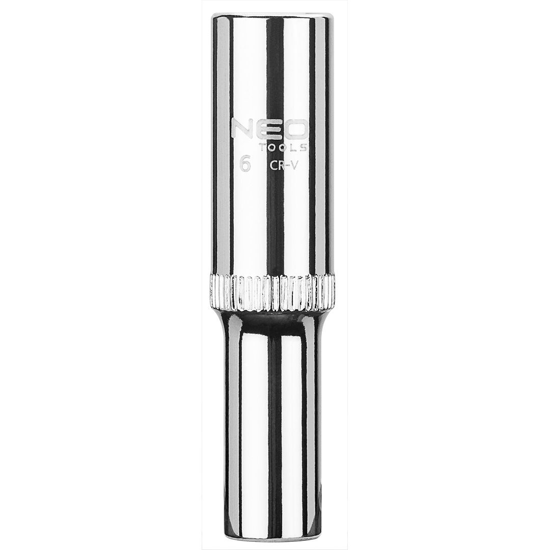 NEO TOOLS Dugókulcs 6mm, 1/4", hosszú, 6 pontos, SUPERLOCK termék fő termékképe