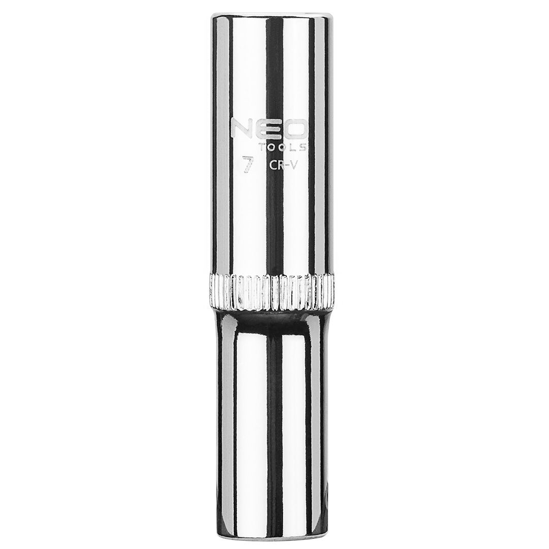 NEO TOOLS Dugókulcs 7mm, 1/4", hosszú, 6 pontos, SUPERLOCK termék fő termékképe