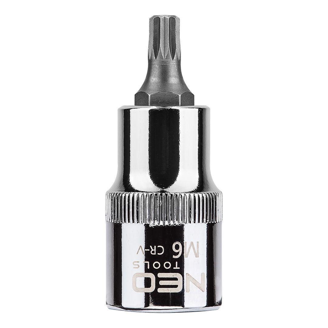 NEO TOOLS Spline dugókulcs 1/2", M6x55mm termék fő termékképe