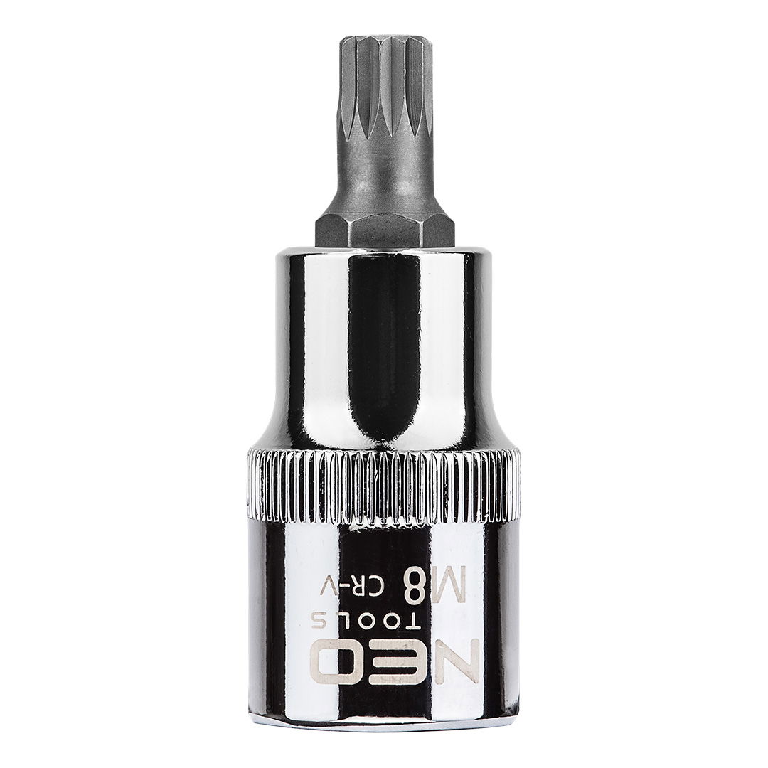 NEO TOOLS Spline dugókulcs 1/2", M8x55mm termék fő termékképe