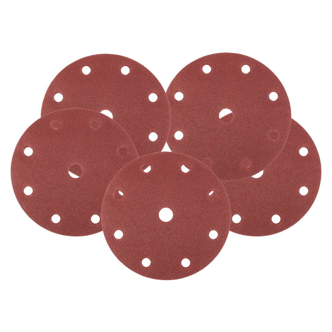 NEO TOOLS Csiszolókorong tépőzáras 150mm, P120, 9 lyukkal, 5db, 04-721-hez termék fő termékképe