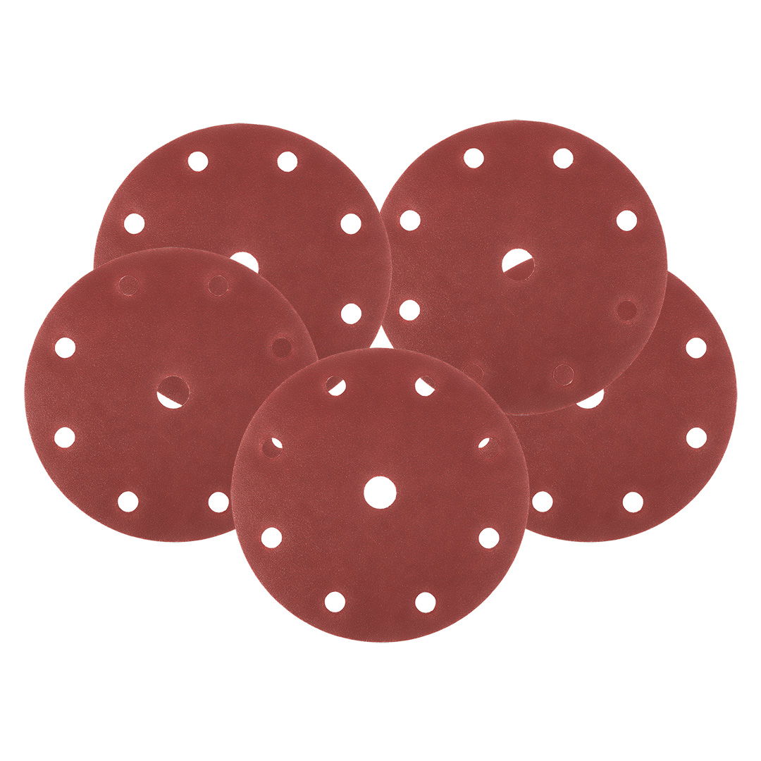 NEO TOOLS Csiszolókorong tépőzáras 150mm, P240, 9 lyukkal, 5db, 04-721-hez termék fő termékképe