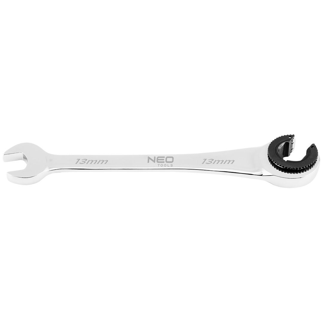 NEO TOOLS Racsnis csillag-villáskulcs, félig nyitott, 13mm termék fő termékképe