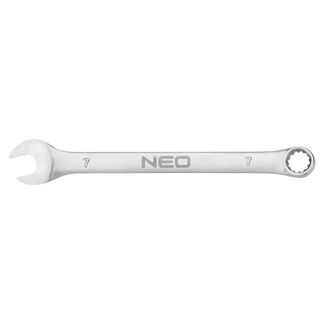NEO TOOLS Csillag-villáskulcs 7 x 110mm, CrV, DIN3113 termék fő termékképe