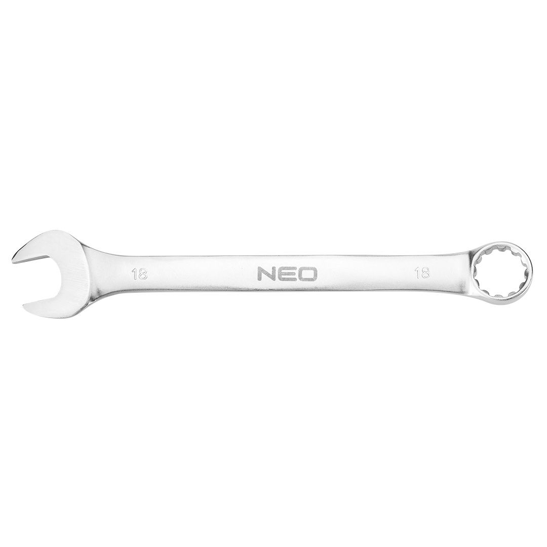 NEO TOOLS Csillag-villáskulcs 18 x 220mm, CrV, DIN3113 termék fő termékképe