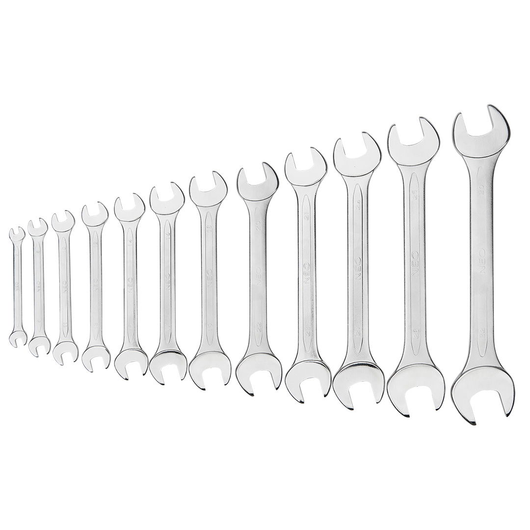 NEO TOOLS VILLÁSKULCS KÉSZLET 6-32mm 12db termék fő termékképe