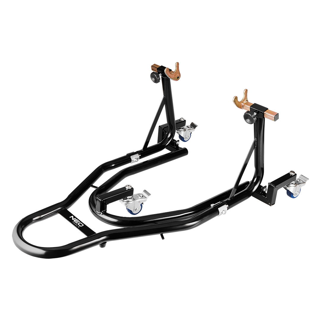 NEO TOOLS Motorkerékpár állvány, görgős, hátsó kerékhez termék fő termékképe