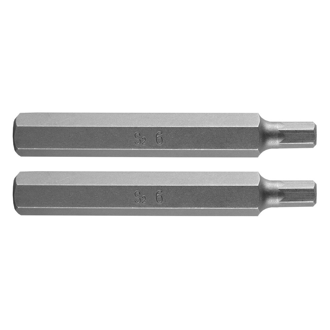 NEO TOOLS Imbusz bit, 3/8", 6x75mm, S2, 2db termék fő termékképe
