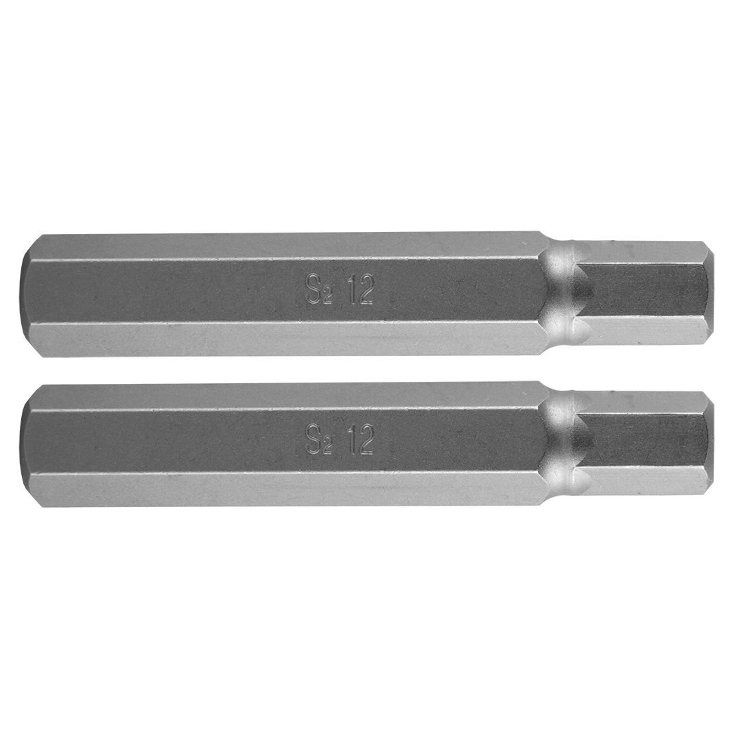 NEO TOOLS Imbusz bit, 3/8", 12x75mm, S2, 2db termék fő termékképe