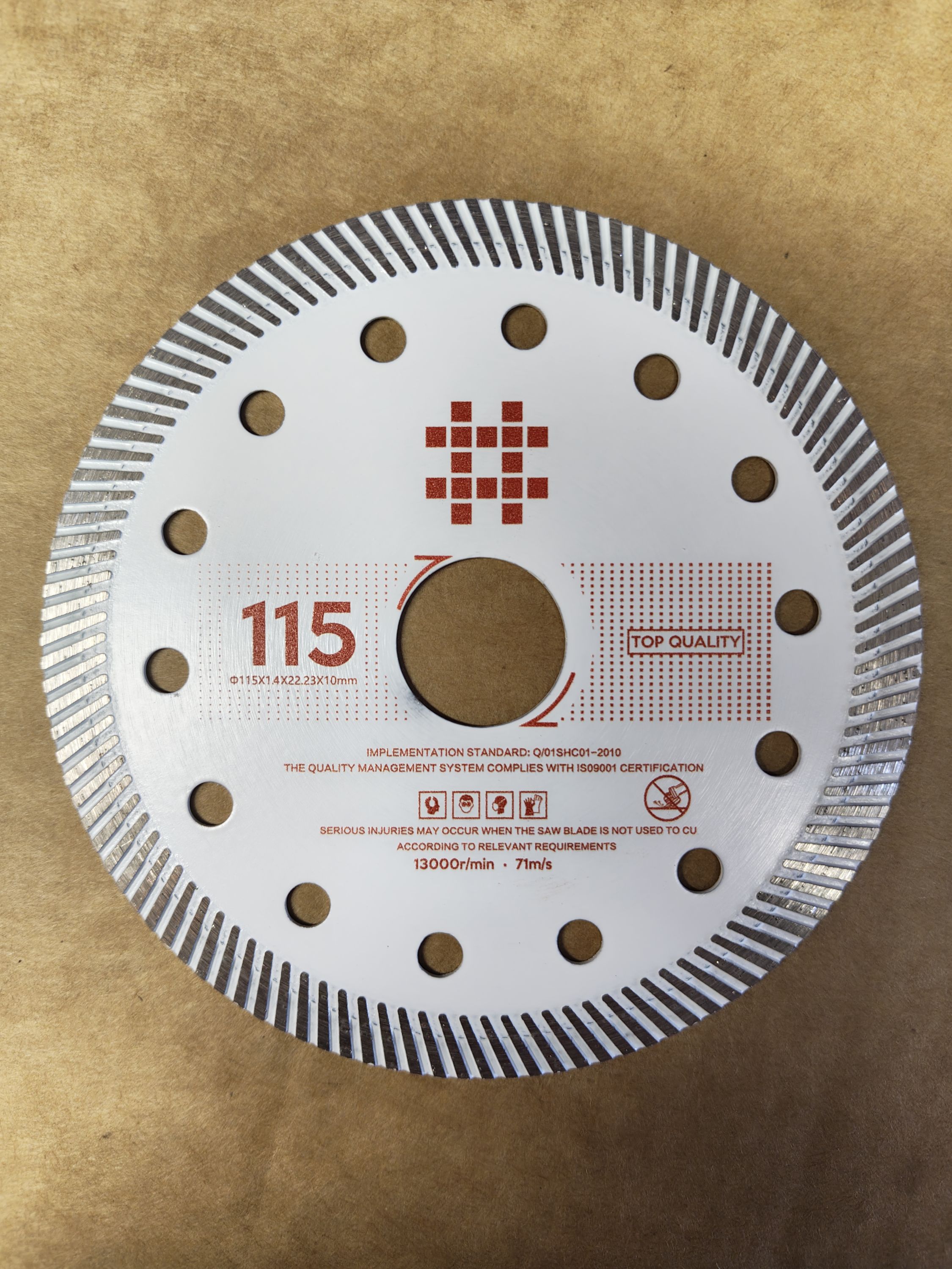 Shijing gyémánt vágókorong 115mm termék fő termékképe