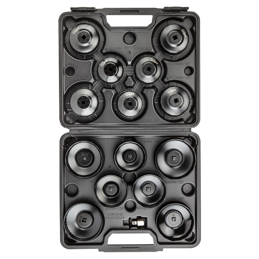 NEO TOOLS Olajszűrő kulcs készlet 16db-os termék fő termékképe