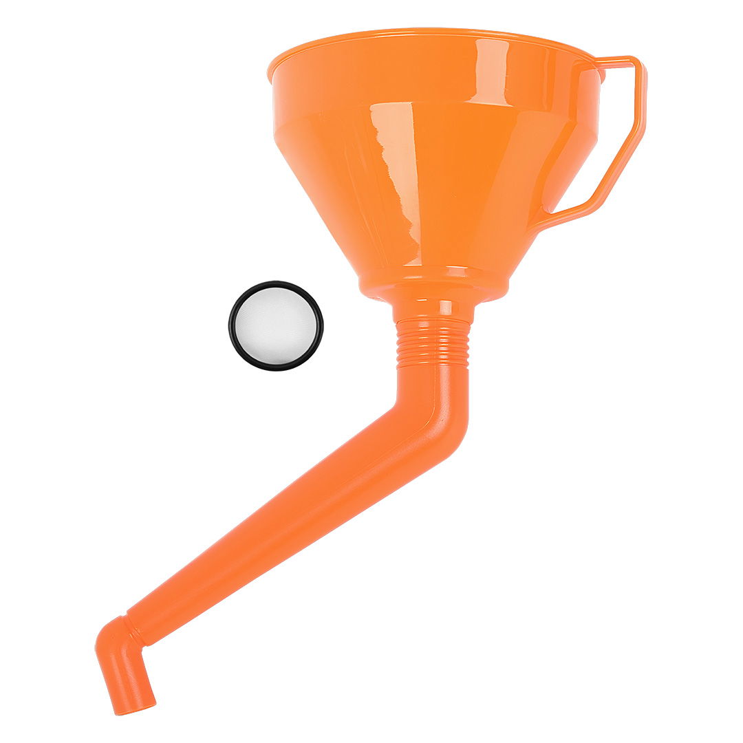 NEO TOOLS Tölcsér 160 mm, 1,2L, hajlított kifolyóval, polietilén termék fő termékképe