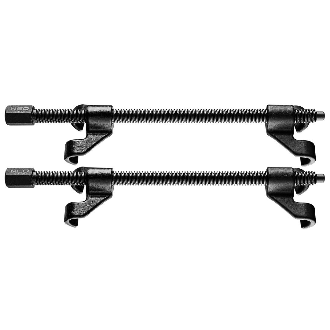 NEO TOOLS Rugóösszehúzó készlet, menetes, 30mm kovácsolt 4 körmös, 2db termék fő termékképe