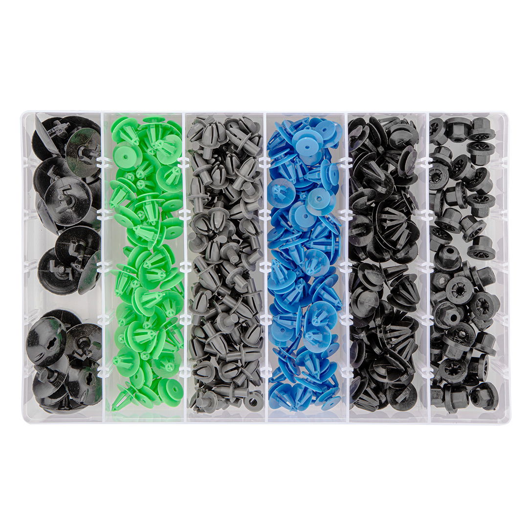 NEO TOOLS Gépkocsi rögzítő patent készlet, 300db, Opel termék fő termékképe