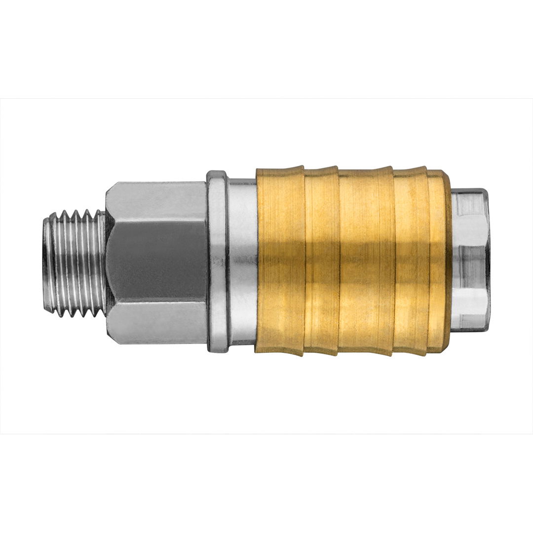 NEO TOOLS Pneumatikus gyorscsatlakozó 1/4" külsőmenet termék fő termékképe