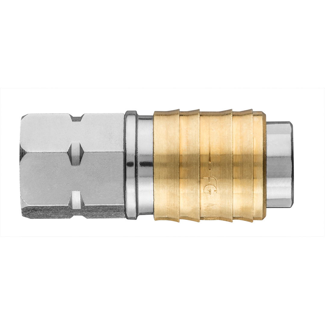 NEO TOOLS Pneumatikus gyorscsatlakozó 1/4" belsőmenet termék fő termékképe