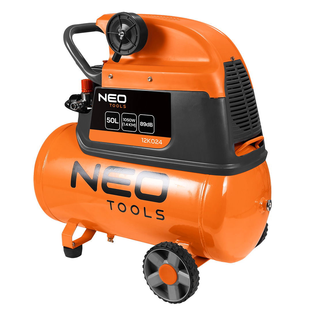 NEO TOOLS Kompresszor, 50L, olajkenésű, 169L/perc termék fő termékképe