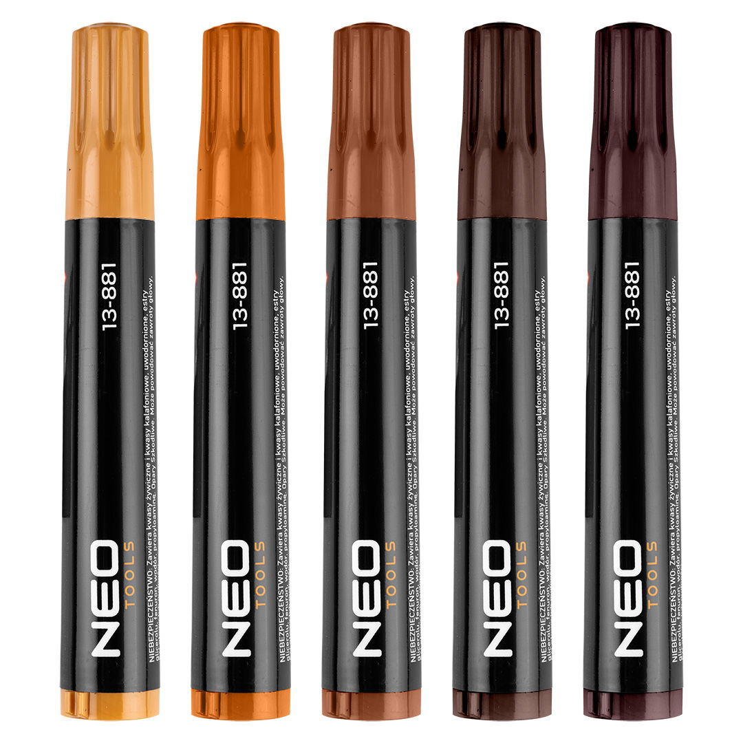 NEO TOOLS Bútorjavító filc készlet, 5 db-os termék fő termékképe