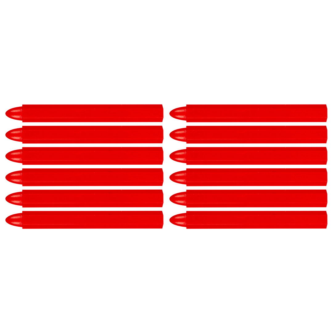 NEO TOOLS Jelölőkréta készlet, 12db, piros termék fő termékképe